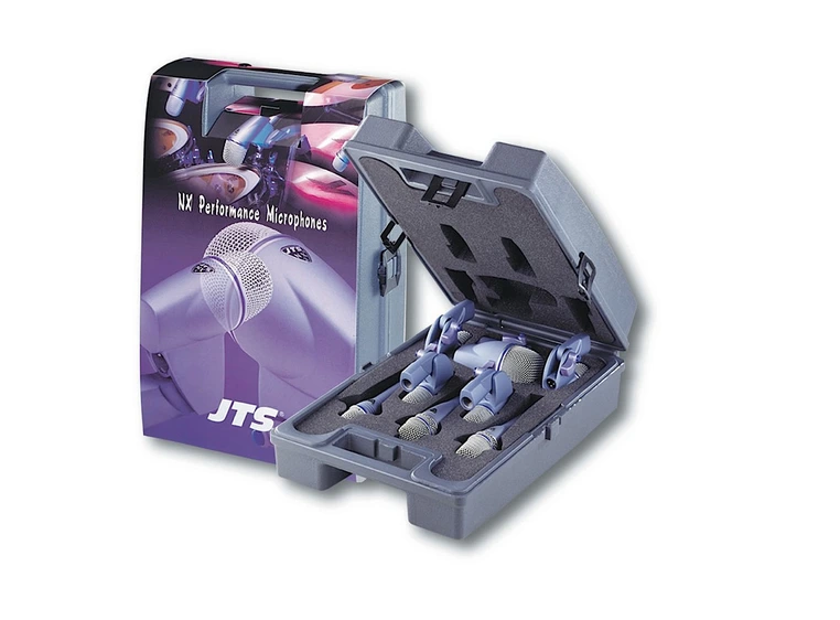 JTS NXB-8M mikrofonkoffert med NX-2x1, NX-6x4, NX-7x1, NX-9x 